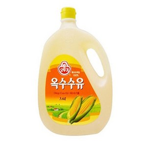 오뚜기 옥수수유, 1개, 3.6L