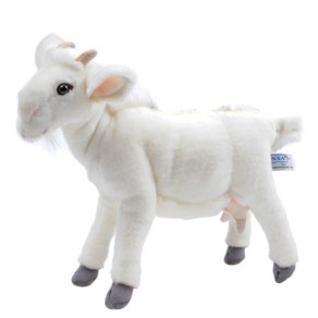 한사토이 동물인형 4151 염소1 Goat White, 25cm, 흰색, 1개