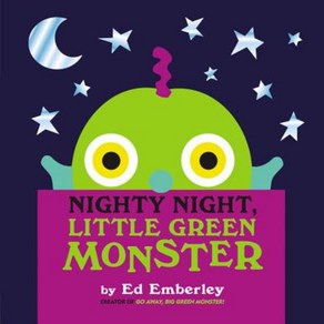 Nighty Night Little Green Monster Hardcover