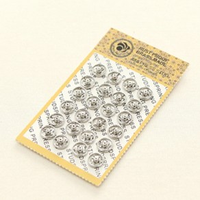 해피베어스 똑딱 스냅단추 7.5mm 24p