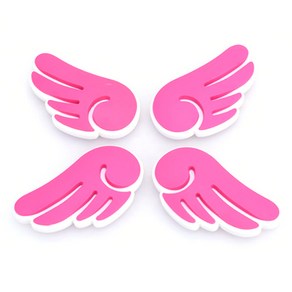 블럭마트 엔젤윙 문콕방지 도어가드, 핑크, 4개