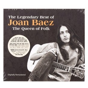 JOAN BAEZ - THE LEGENDARY BEST OF JOAN BAEZ : THE QUEEN OF FOLK, 1CD