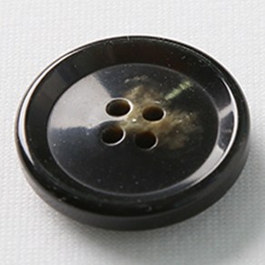 HR빅버튼 잡스 단추 30mm, 블랙, 4개