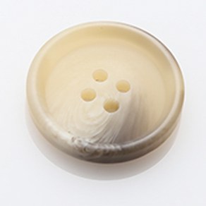 HR빅버튼 아이젠 무광 단추 25mm, 베이지, 8개