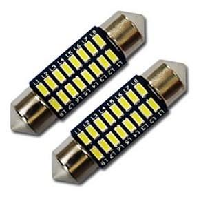 렉서스 맥스파워 광 16LED 실내등 캔버스타입 무극성 36mm, 혼합 색상, 2개