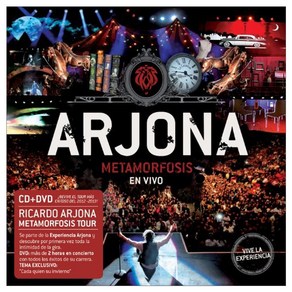 Ricado Ajona - Ajona Metamofosis En Vivo Deluxe Edition, 2CD