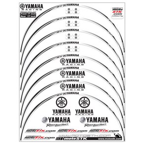 모토스티커 야마하 17인치