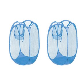 접었다폈다 통풍 빨래바구니, 블루