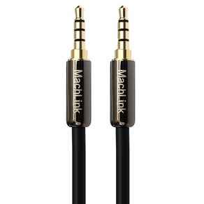 마하링크 3.5mm 4극 스테레오 AUX 고급형 오디오 케이블, ML-ST4H200(20M), 혼합 색상