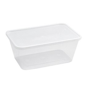 봄91 직사각 1칸 내열 도시락, 1개입, 20개