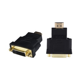 칼론 고급형 DVI(F)-HDMI(M) 변환젠더 2p