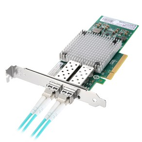 넥스트유 인텔10G 듀얼SFP PCI-E 서버용랜카드 데스크탑용, NEXT-542SFP-10G, 1개