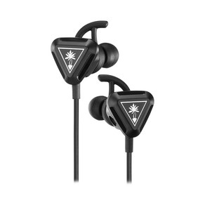 터틀비치 PC PS4 XBOX NINTENDO 배틀 버즈 게이밍 이어폰, 블랙