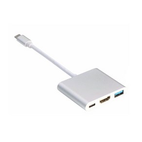 애니클리어 USB Type C to HDMI + USB 3.0 + PD 변환아답터, PDB-TCH10, 1개