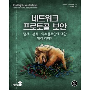 네트워크 프로토콜 보안:캡처 분석 익스플로잇에 대한 해킹 가이드, 인피니티북스