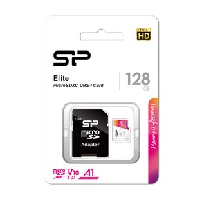 실리콘파워 micro SDXC Class10 Elite UHS-I Full HD U1 A1 V10