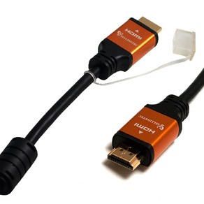 셀인스텍 HDMI HDMI 2.0Ver 케이블 골드메탈