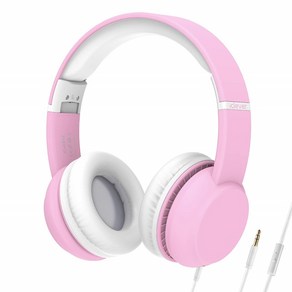 아이클레버 어린이 폴더블 헤드셋, kids Headphones seies, 핑크