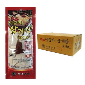 부흥상사 아줌마 삼계탕 재료 티백형 업소용, 50개, 80g