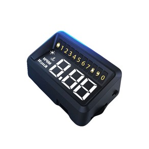 리버폭스 자동차 OBD2 HUD 타입 헤드업디스플레이 RF100 MINI, 1개