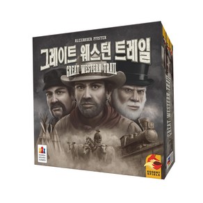 코리아보드게임즈 그레이트 웨스턴 트레일 보드게임, 혼합색상, 1개