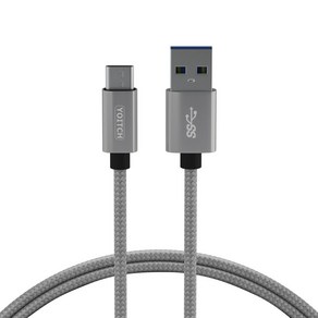 요이치 웨이크 USB 3.1 Gan1 C to A 타입 고속충전케이블