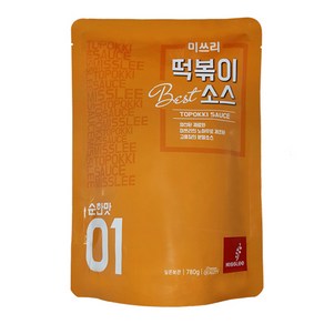 미쓰리 떡볶이 분말소스 01 순한맛, 780g, 1개