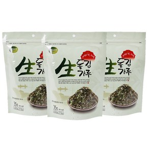 바다소리 생돌김 가루, 35g, 3개