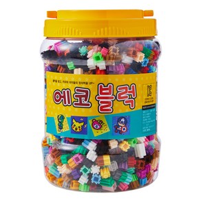 에코블럭 10mm 20색 혼합세트 1kg, 혼합색상, 1개