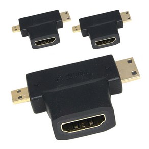 마하링크 HDMI to Mini o Mico HDMI 젠더, CP-1388, 3개