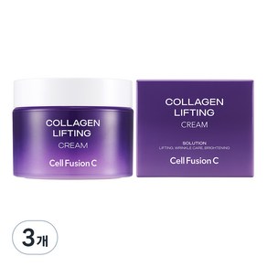 셀퓨전씨 콜라겐 탄력 크림, 3개, 50ml
