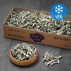 이어수산 한려수어 남해안 조림용 멸치 고바 안주용 (냉동), 1.5kg, 1개