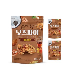 오븐에 구운 넛츠파이 메이플 피칸