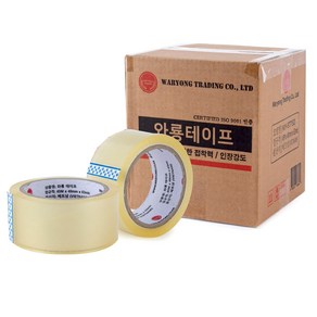 와룡물산 중포장용 박스테이프 48mm x 45m, 20개