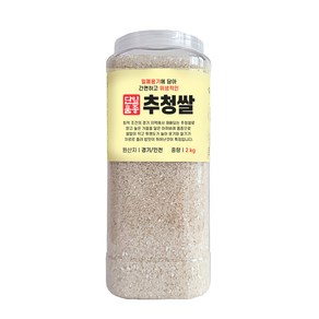 대한농산 2024년산 햅쌀 통에담은 경기 추청 아끼바레쌀 백미, 상등급, 2kg, 1개