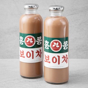 틸리셔스 보이차 밀크티, 500ml, 2개