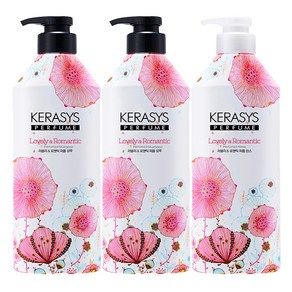 케라시스 퍼퓸 러블리 앤 로맨틱 샴푸 980ml 2p + 린스 980ml