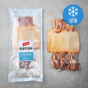 촉촉 바로먹는 순살 건오징어 3개입 (냉동), 225g, 1개