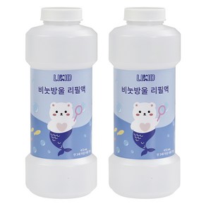 라이키드 비눗방울 리필액 LIK-BS03 472ml, 2개