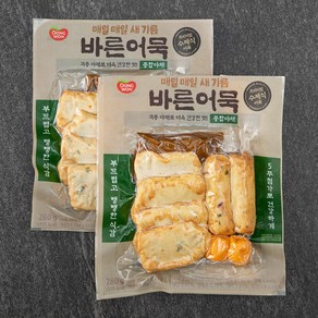 동원 바른어묵 종합야채, 280g, 2입