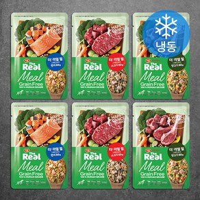 하림더리얼 밀 그레인프리 강아지화식 연어 60g x 2p + 양고기 60g x 2p + 소고기 60g x 2p 세트