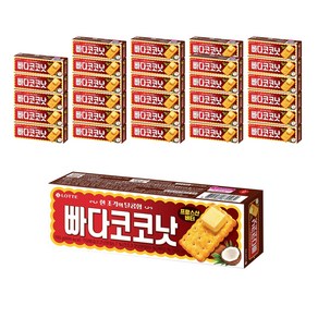 롯데웰푸드 빠다코코낫, 100g, 30개