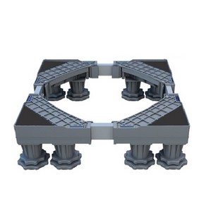 세탁기 받침대 싱글프레임 8다리