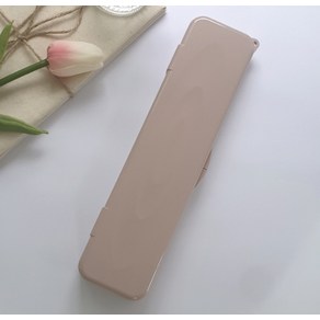 바첸 성인용 수저케이스 대, 살몬핑크, 1개