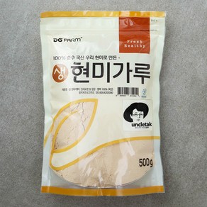 대구농산 국내산 생 현미가루, 500g, 1개