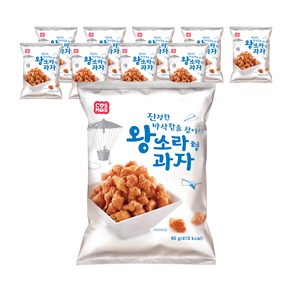 코스모스제과 왕소라형과자, 90g, 10개