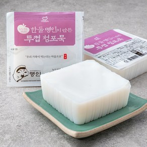 한둘 명인이 만든 투컵 청포묵, 520g, 2팩