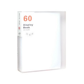 디스플레이 A5 클리어파일 60p