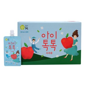 아이톡톡 사과즙 스파우트 120ml x 30p