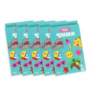 마이리틀타이거 시트로넬라 오일 함유 썸머패치 27p, 5세트, 혼합색상